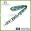 customized fancy satin ribbon lanyard