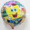 24'' bowknot heart mylar balloon print happy birthday day foil balloon