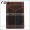 Guangzhou new arrival product custom size competitive price ostrich genuine leather money clip metal wallet