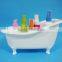 Bathtub shape container PP mini bathtub plastic mini bathtub container for holding