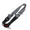 black white microfiber Electric Guitar Strap With Fashion Colorful Wholesale Sublimation Printing Special Rock Blank