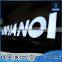 Specialized design outdoor decoration white letters lighting