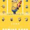 proffessional factory minion smart phone case for iphone devices