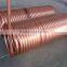 Copper coil solar water heater