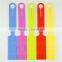 wholesale promotion gifts custom made colorful silicone suitcase travel luggage tags