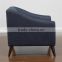 Wooden fabric sofa chairs HS-SC2208