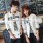 2016 New Fashion Young Men and Women Couples Outfit Korea Style Print Coat Outware Jackets OEM