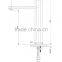 new arrival chrome brass ceramic cartridge bath sink high basin faucet mixer tap sanitary ware factory 33 1101