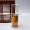 double wall borosilicate clear glass tea&water bottle