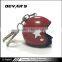 Wholesale high quality promotional 3d helmet shape custom keychain                        
                                                                                Supplier's Choice