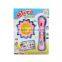 Sunflower musical plastic electronic kids microphone toy