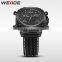 WEIDE watch men 2016 analog japanese movement silicone strap watch import china goods