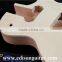 DIY Electric Guitar Kits with hardware Solid Mahagany Body Tiger Maple Top MX-002