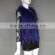 Rabbit Hooded Fur Cape /Shawl with Tassels for ladies