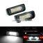 LED Number License Plate Light Error Free White 18 LED For Ben z W220 canbus led license plate light for Mercedes w220