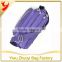 New polyester fabric waterproof single shoulder messenger bags in purple