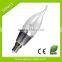 power candle bulb led 3w, led tea candle light 255lm 100-240VAC
