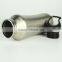 Top Quality Curved Shape Stainless Steel Sports Water Bottle