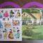2015 hot sale eco-friendly high quality children coloring and sticker book