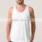 Wholesale Men's White Cotton Slim Fit Plain Blank Tank Top Men's Gym Singlet