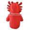 Halloween Cosplay Red Crab Coat With Hat Pet Wear Pet Apparel