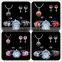 Gradient/pure color rhinestone Shamballa clay beads Shamballa Watch Set Braclet Watch/Necklace Pendant/Stud Earrings SetsBS068