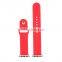 oem welcome colorful silicone rubber sport strap for apple watch band