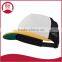 Tri Color Vintage Trucker Mesh Cap