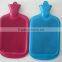500-2000ml naturally rubber hot water bottle with cover