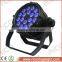 Led Stage Light DMX 512 18x12w Rgbwauv 6in1 Outdoor Waterproof Led Par Can Light