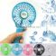 Portable Mini Electric Hand Hold USB/Battery Air Conditioner Cooling Cool Desk Palm-Leaf Hand Fan