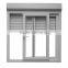 monoblock aluminium window with roller shutter