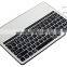 scissor feet chocolate keycaps qwerty aluminum bluetooth 10 inch tablet keyboard