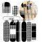 Newest colorful Nail Art Transfer Craft Fashion DIY nail sticker Tip