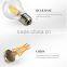 High brightness Edison light E27 6W COB LED Filament Bulbs