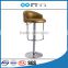 TB modern design chrome steel lifting wholesale commercial bar stools in clube
