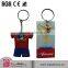 Soft Customized Logo 3d Silicone Keychain