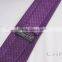 2016 Fashion Trendy Purple Jacquard Silk Woven Mens Skinny Tie for Sale