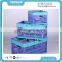 Wholesale Plastic Folding Baskets with Handles for Picnic and Cosmetic Shop