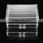 Plastic Transparent Cosmetic Organizer Storage Case Box Desktop Storage Drawer Shelf Cabinet Makeup Display Organizer