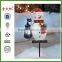 Solar Snowman Reindeer and Santa Lantern Stakes Set of 3