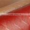 leather effect vinyl wallpaper for restaurant decoration