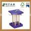 Natural handmade mini customized garden decoration wooden bird house