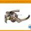 D829 bathroom heavy duty handle tubular knob door lever set lock