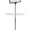 11 x 7 Sign Holder for Tabletop/Floor, Metal Shovel Base, Top Insert - Black