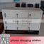 9 compartment steel locker inductive charging