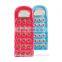 Inflatable Floating Mat with Cup Holders Wave Mattress