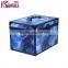 Professional Leopard Simulation Fur Black Makeup Travel Box