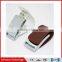 2016 New Leather USB Memory Sticks Flash custom usb flash drive