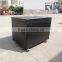 RK wholesale case!all black color utility flight case tool box with black hardware